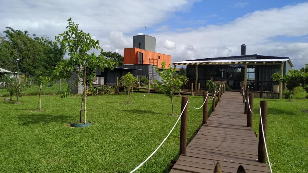Pousada Casa De Ferro Passo de Torres Exterior foto